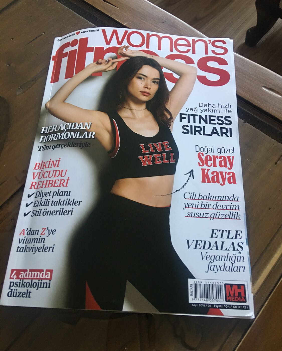 Seray Kaya Women’s Fitness Haziran Sayısında